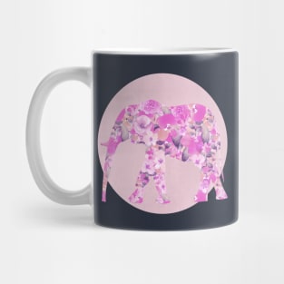 Flower Elephant Mug